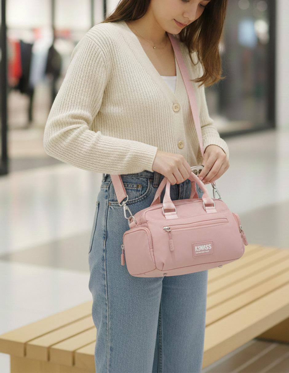 Bolsa satchel Trendy para mujer 6