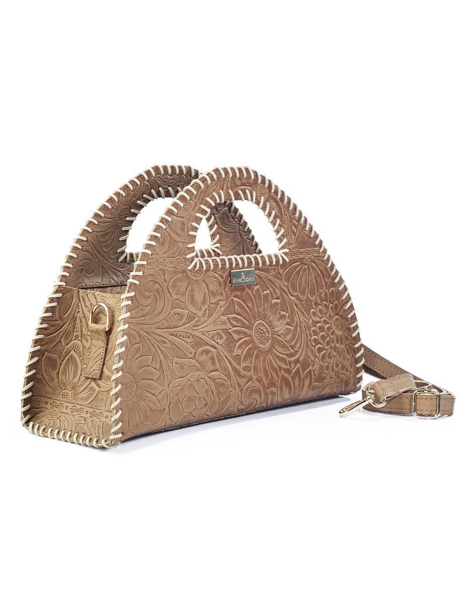 Bolsa satchel de piel para mujer 2