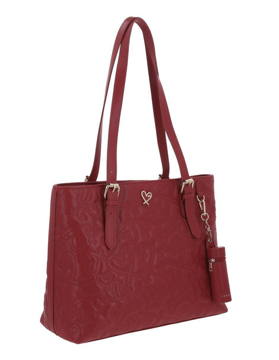 "set/bolsa" tote gorett sin familia o coleccion  no aplica "de" piel sintética "para" (si aplica) mujer