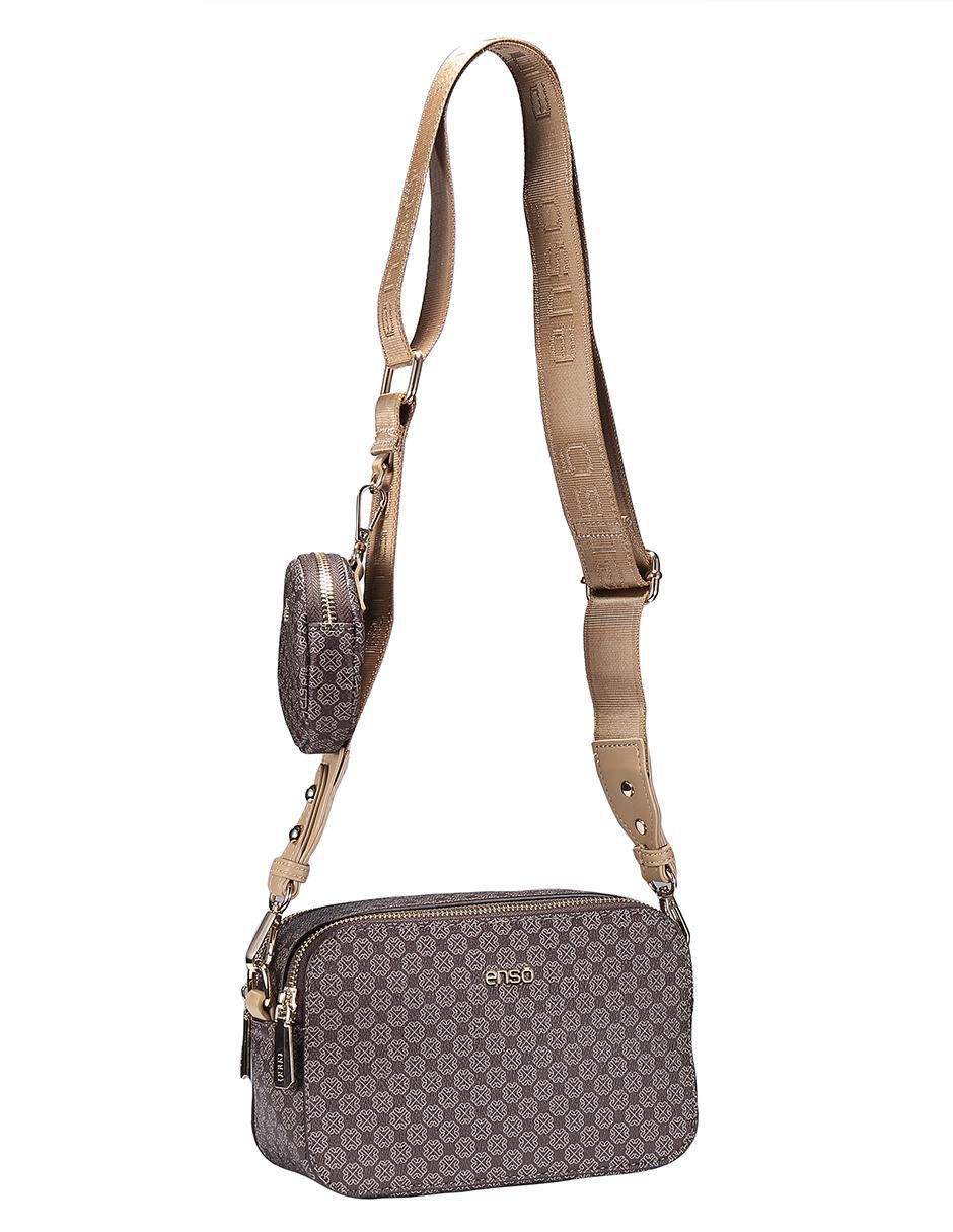 Bolsa crossbody Signature Monogram para mujer 4