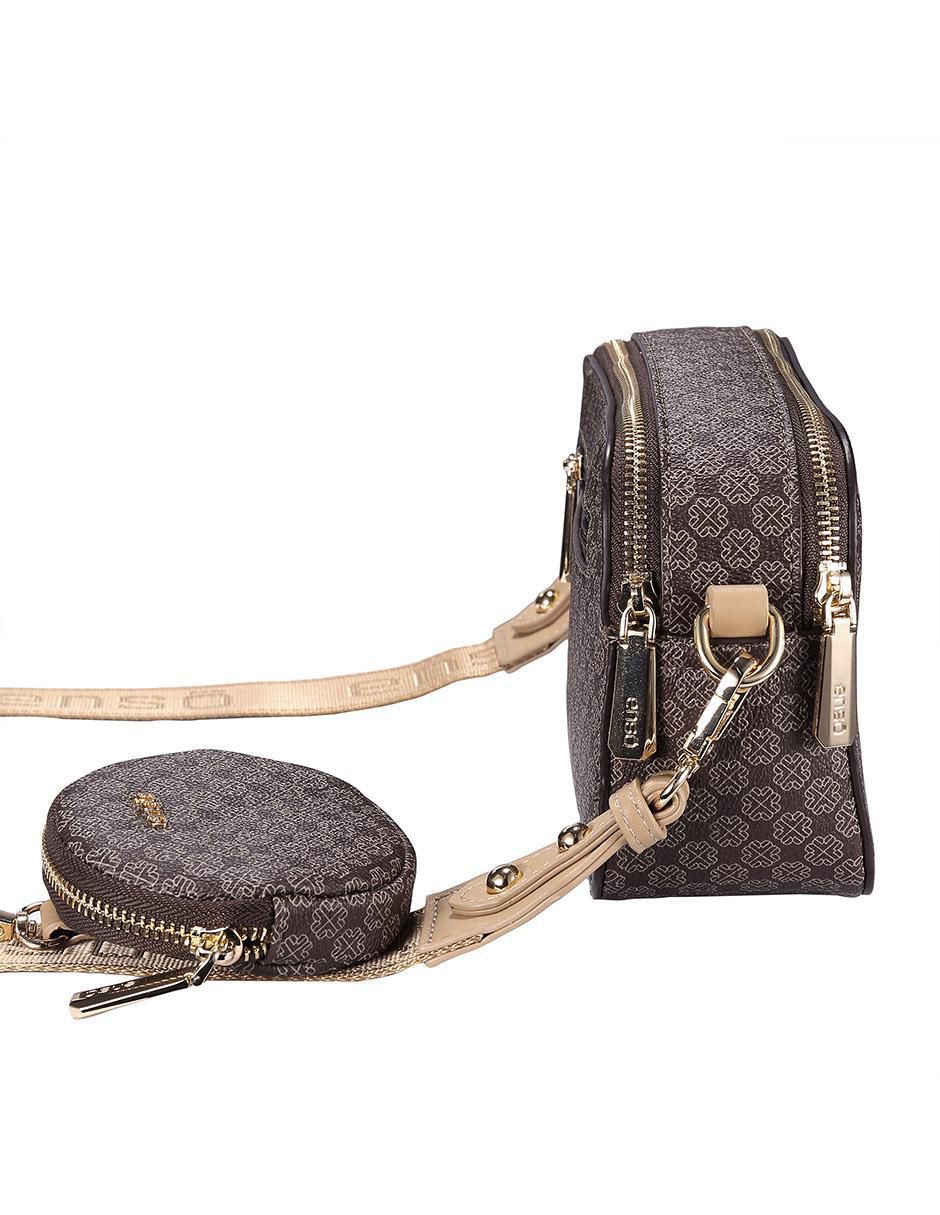 Bolsa crossbody Signature Monogram para mujer 6
