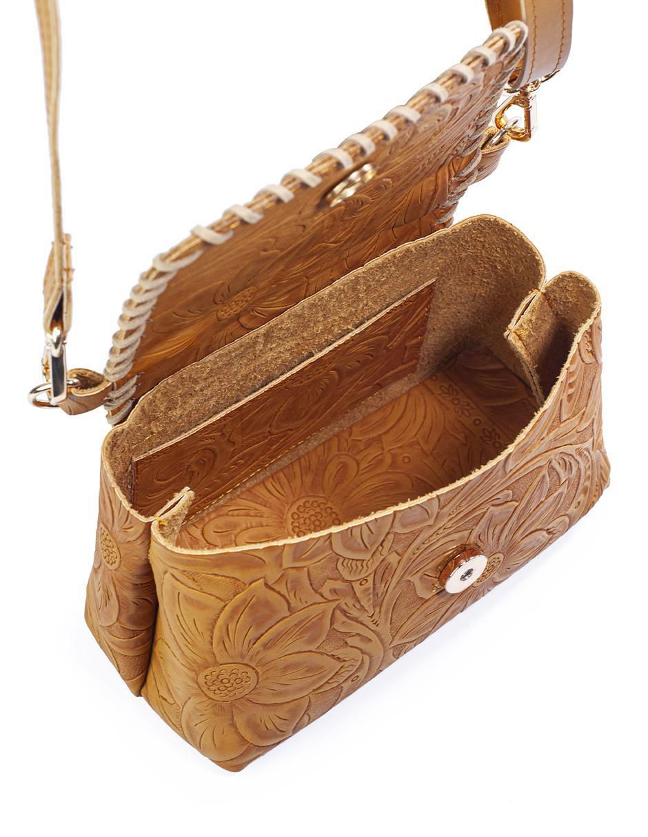 "set/bolsa" crossbody angelozano mayra piel grabada no aplica "de" piel "para" (si aplica) mujer