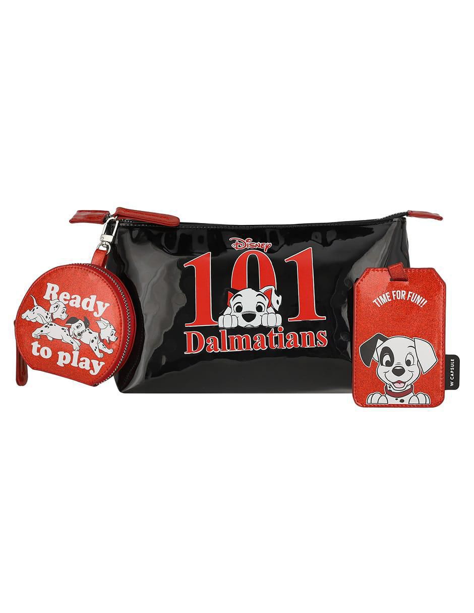 Set cosmetiquera multiusos Cats & Dogs 101 Dálmatas 3 piezas