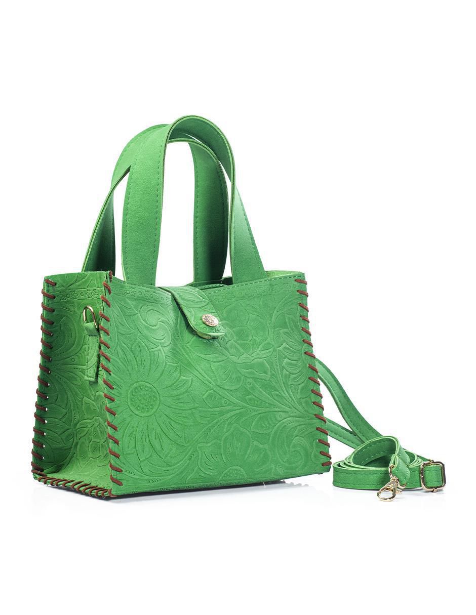 Bolsa satchel de piel para mujer 2
