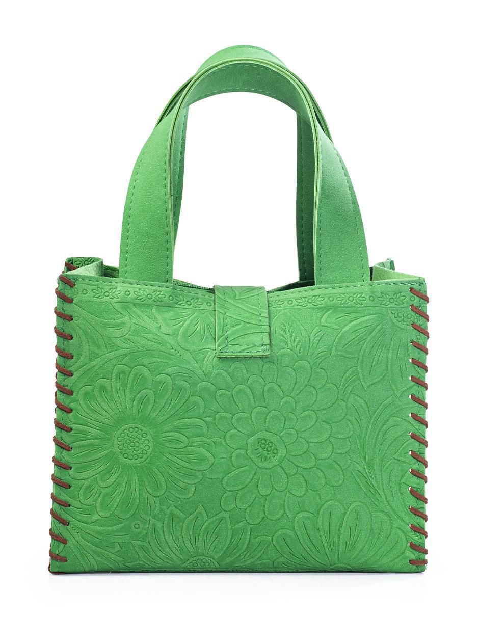 Bolsa satchel de piel para mujer 3