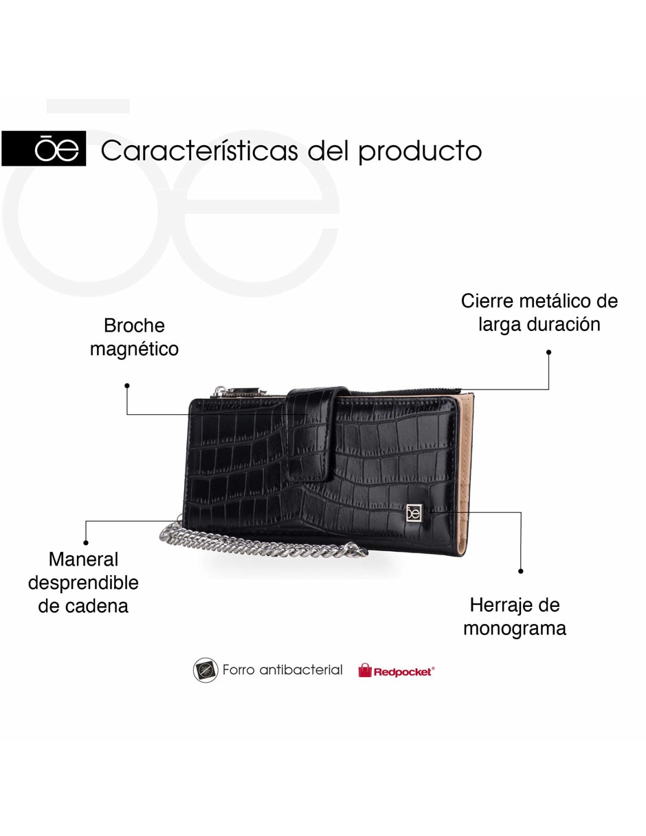 CARTERA CLOE CARTERA 2BICV26579, GRIS