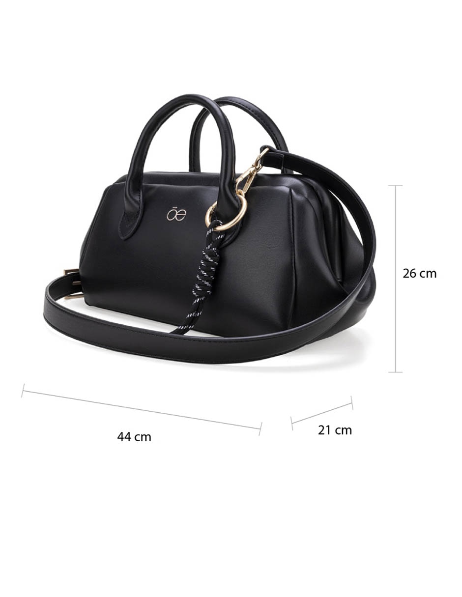 SATCHEL CLOE, NEGRO