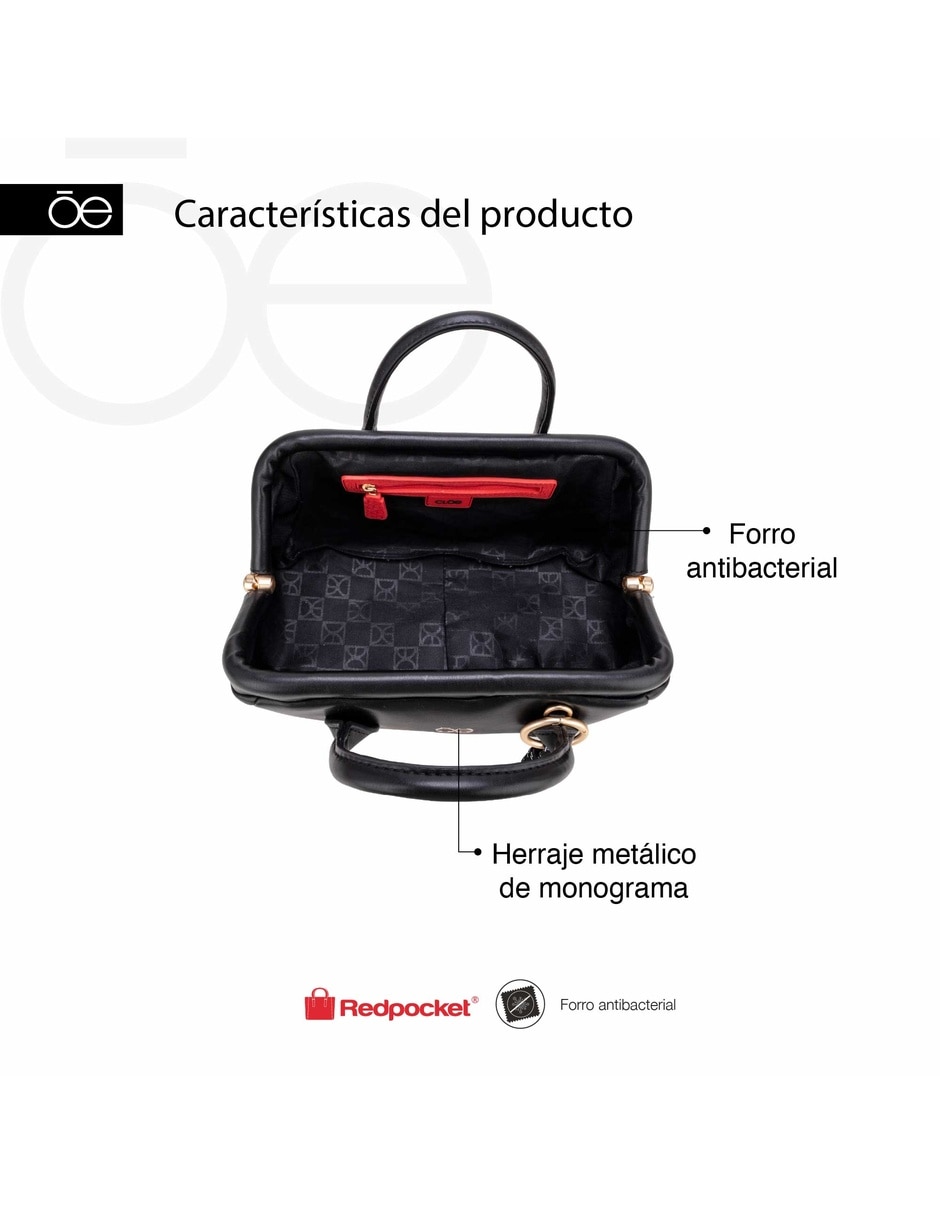 Bolsa satchel Ibidia para mujer 8