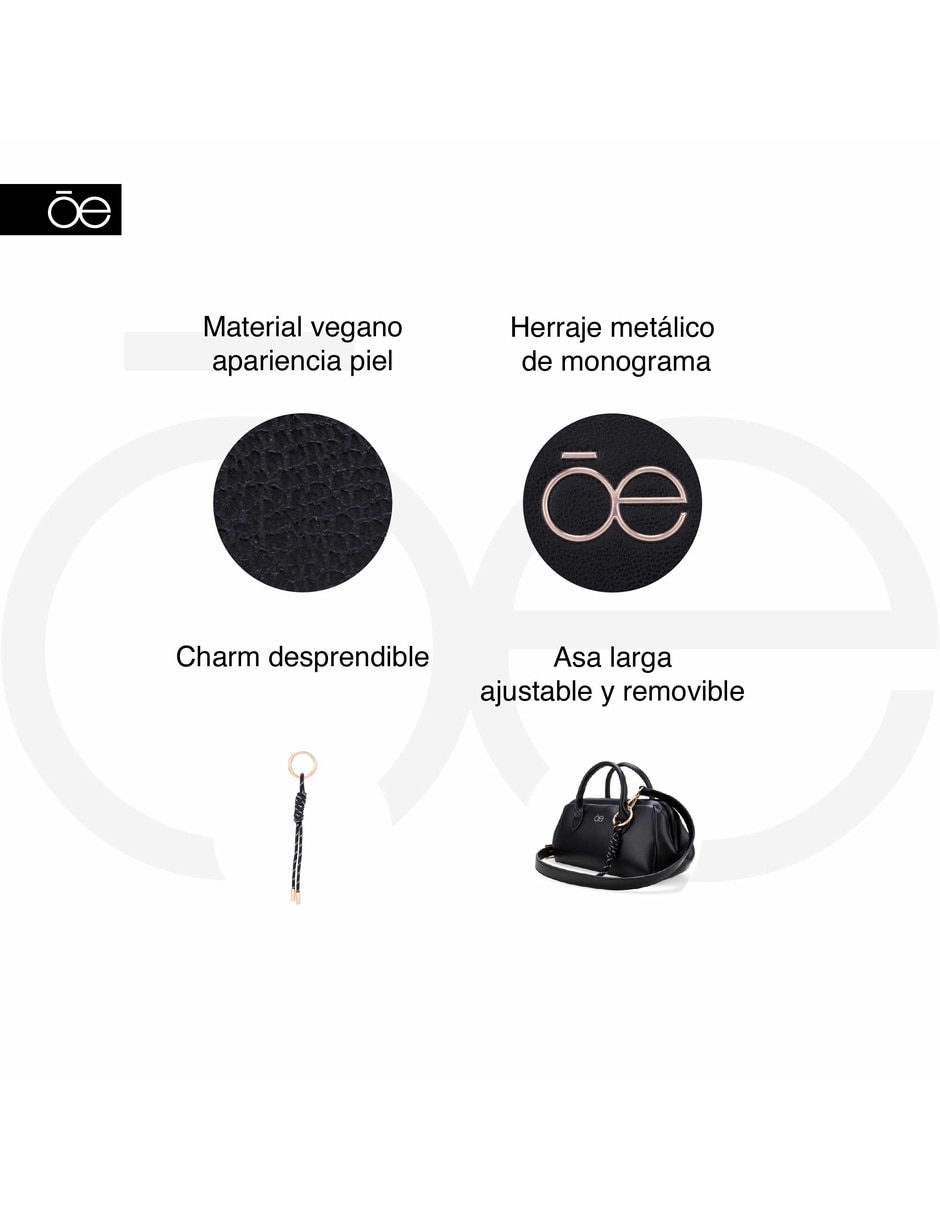 Bolsa satchel Ibidia para mujer 9