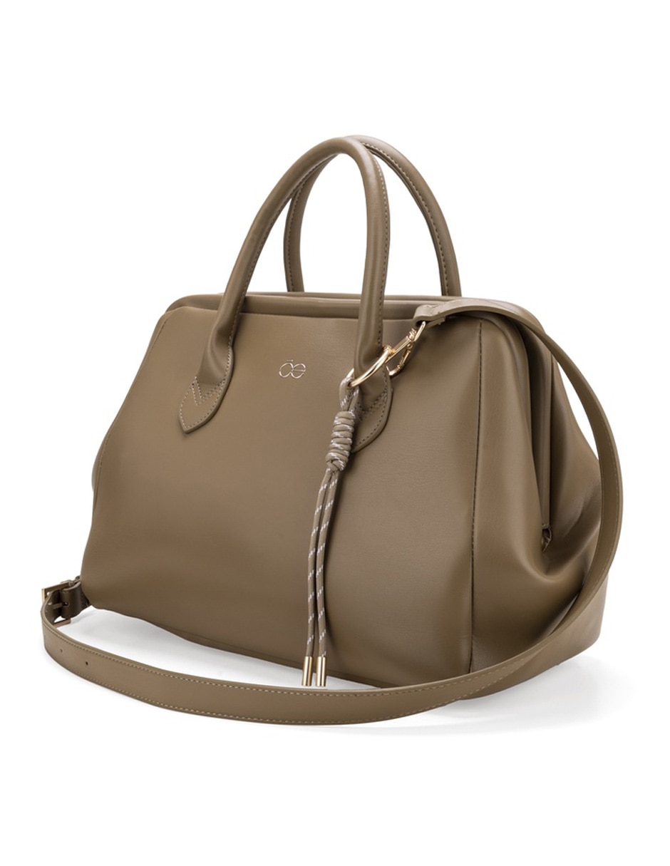 Bolsa satchel Ibidia de piel para mujer 11