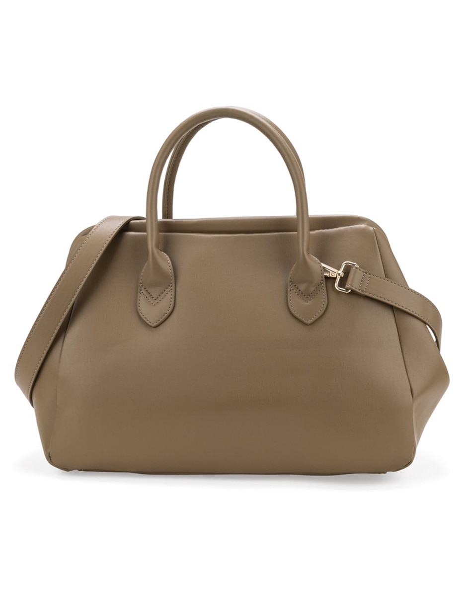 Bolsa satchel Ibidia de piel para mujer 12