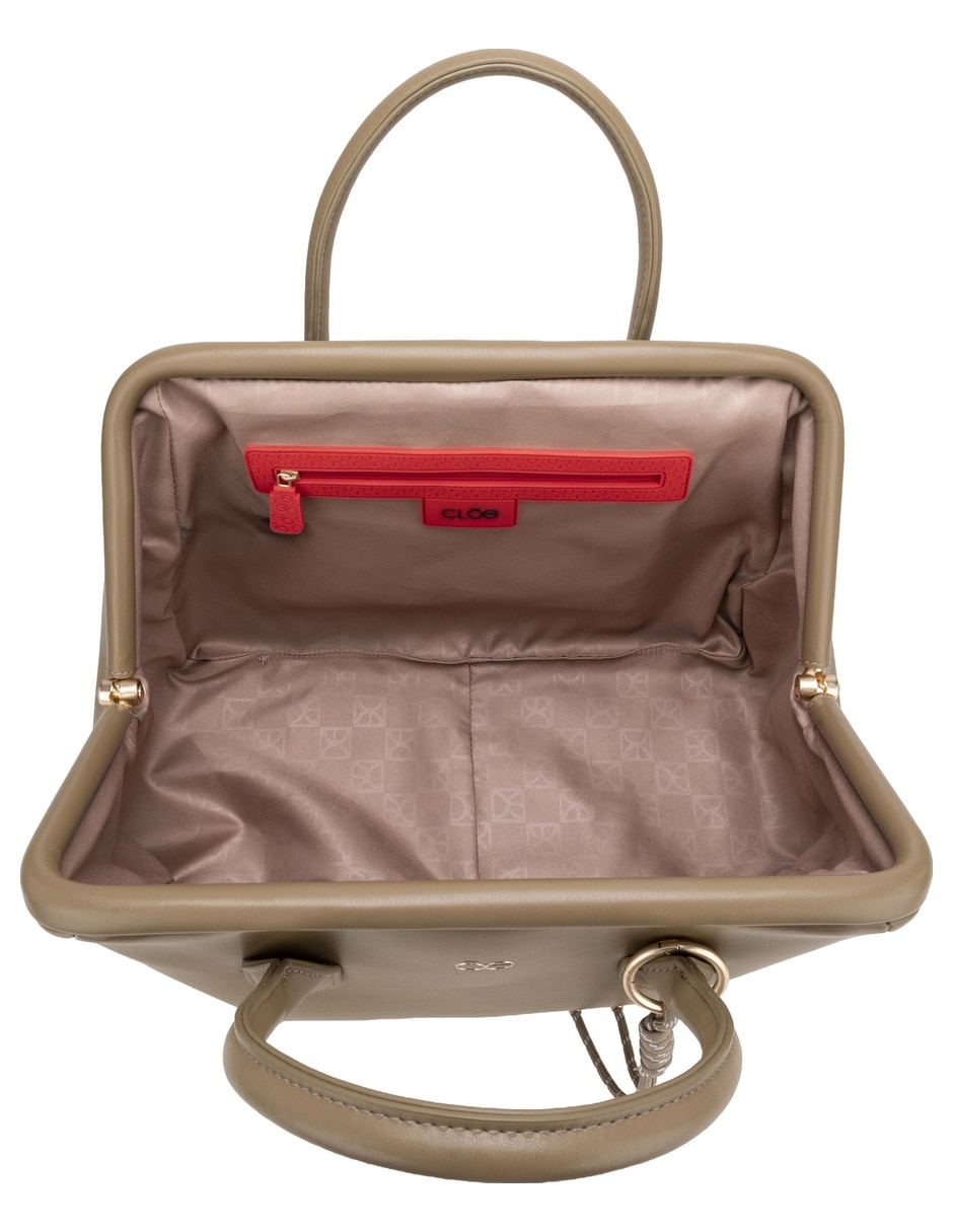 Bolsa satchel Ibidia de piel para mujer 13