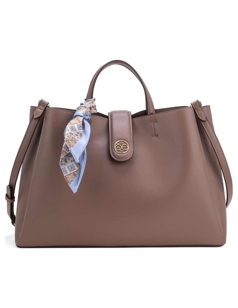 Bolsa satchel Yelynia de piel para mujer