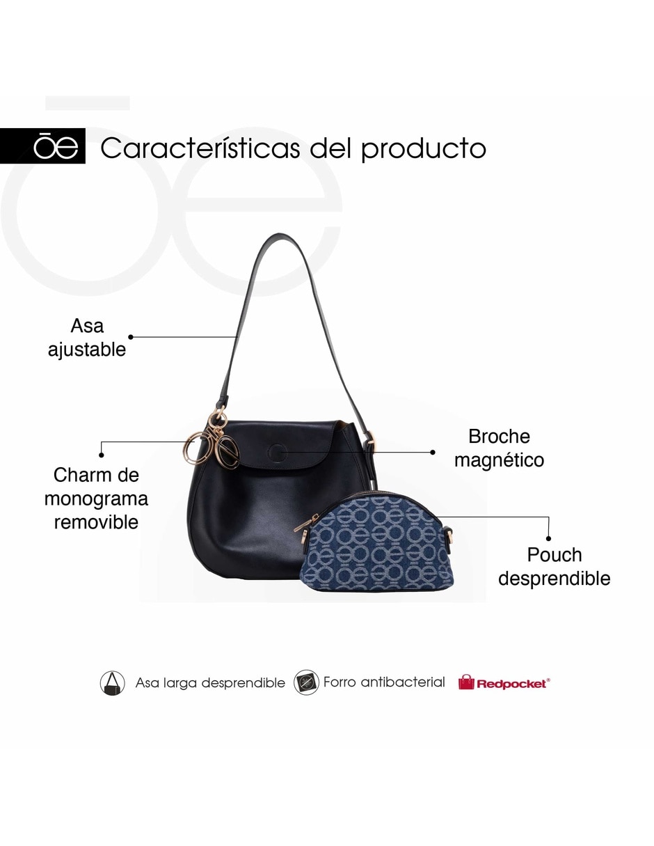 Bolsa hobo Fexeri para mujer 16