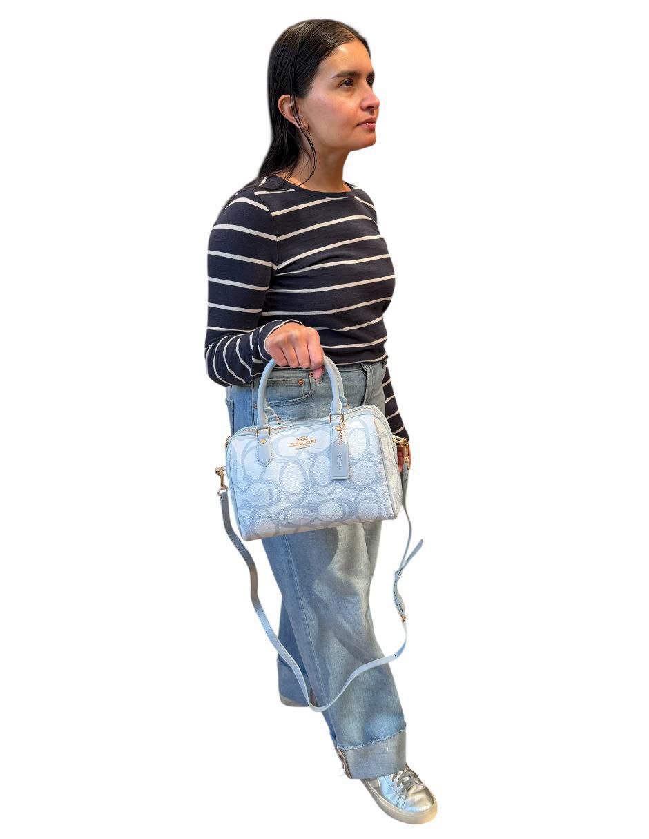 Bolsa satchel Rowan para mujer 5