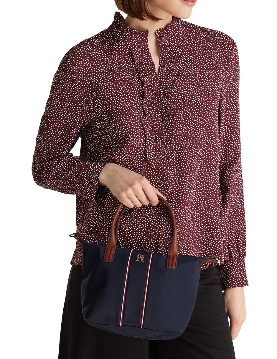 Bolsa tote hilfiger popette para mujer 11