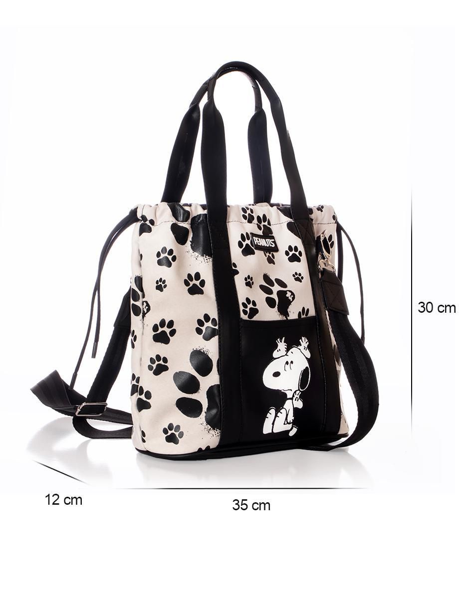 Bolsa bucket Snoopy y Woodstock para mujer 5