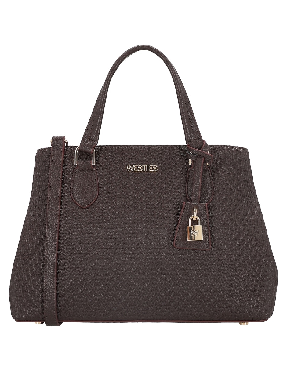 Bolsa satchel Aaron para mujer