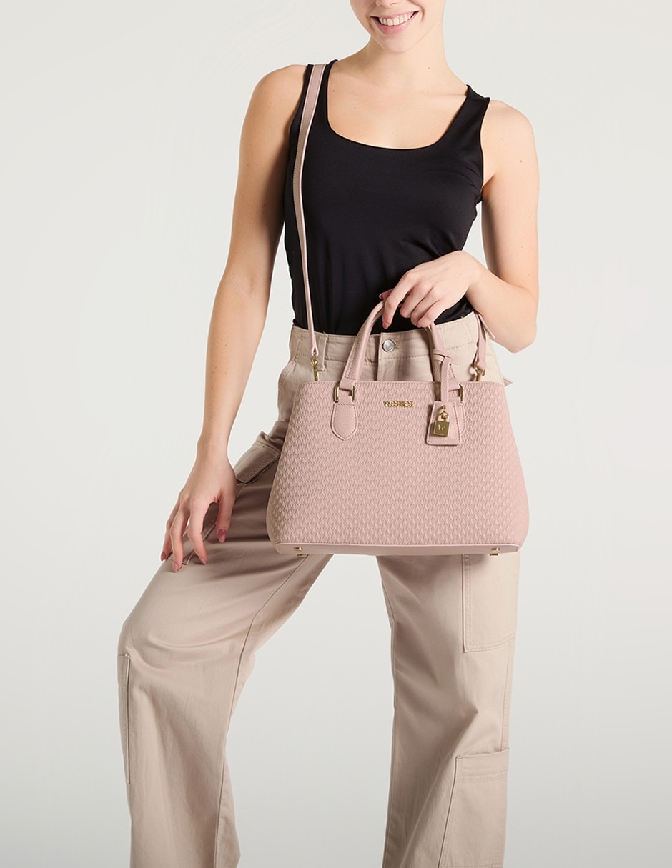 Bolsa satchel Aaron para mujer 6
