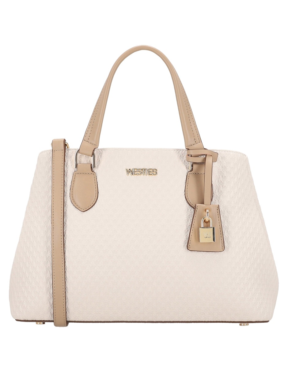 Bolsa satchel Aaron para mujer
