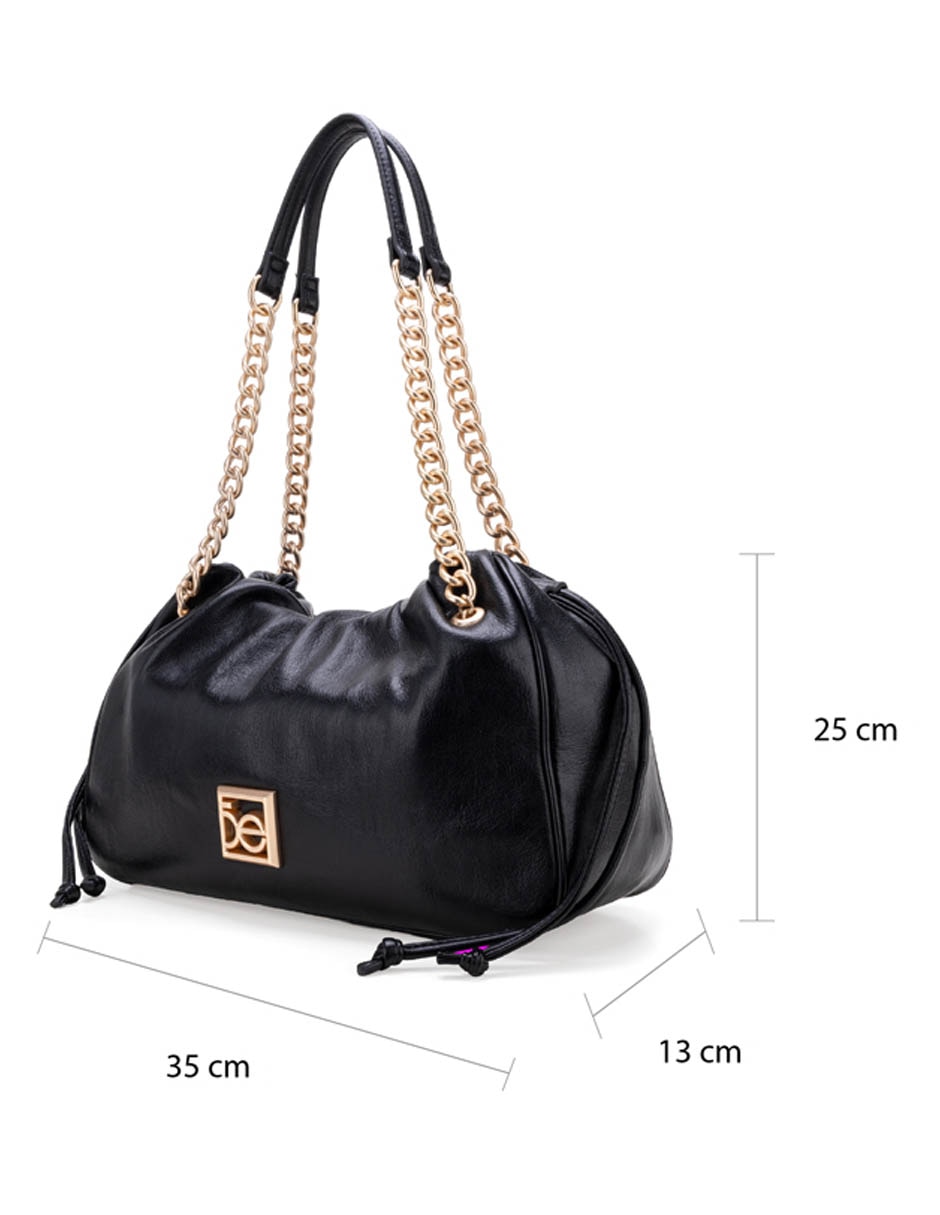 Bolsa shoulder de piel vegana para mujer 9