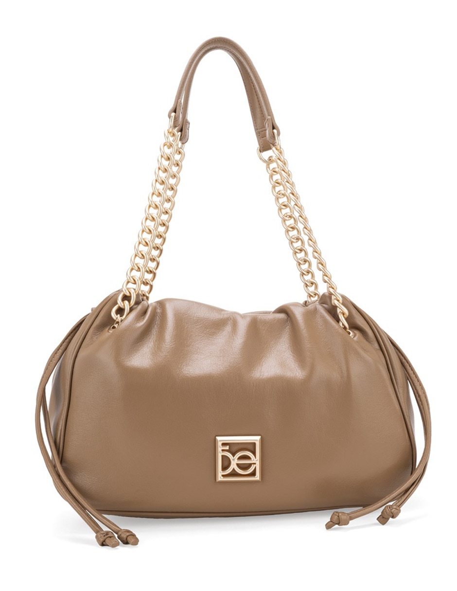 Bolsa shoulder de piel vegana para mujer
