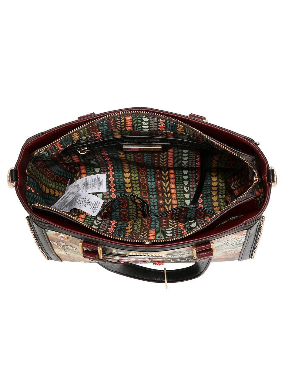 Bolsa satchel Virtual Friend para mujer 4