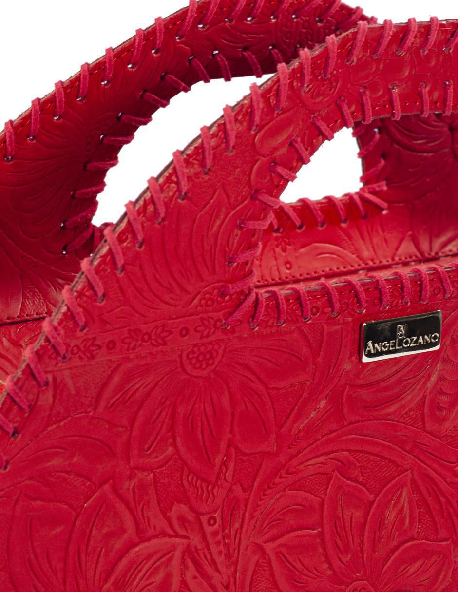 "set/bolsa" satchel angelozano set ofelia y cartera no aplica "de" piel "para" (si aplica) mujer