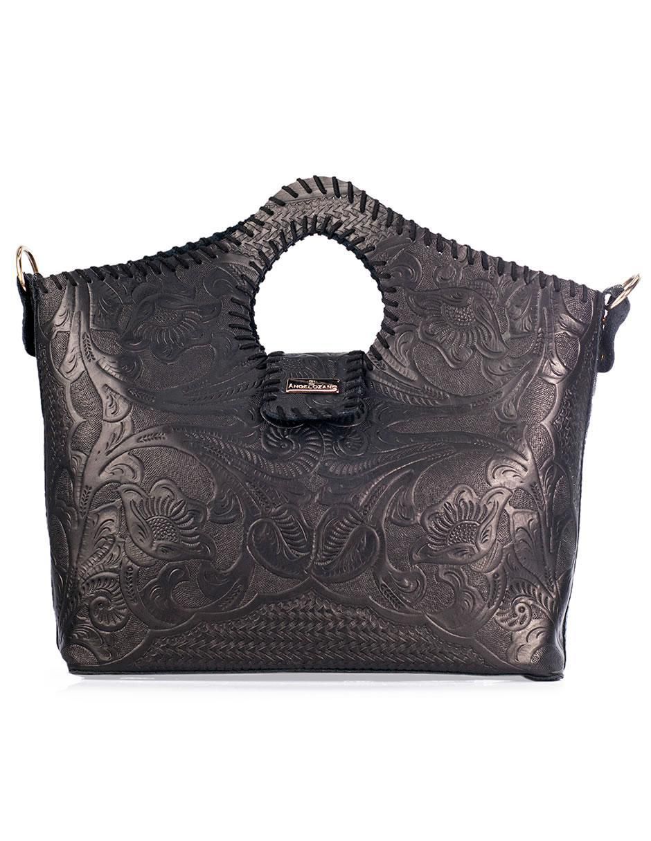 "set/bolsa" tote angelozano no aplica no aplica "de" piel "para" (si aplica) mujer