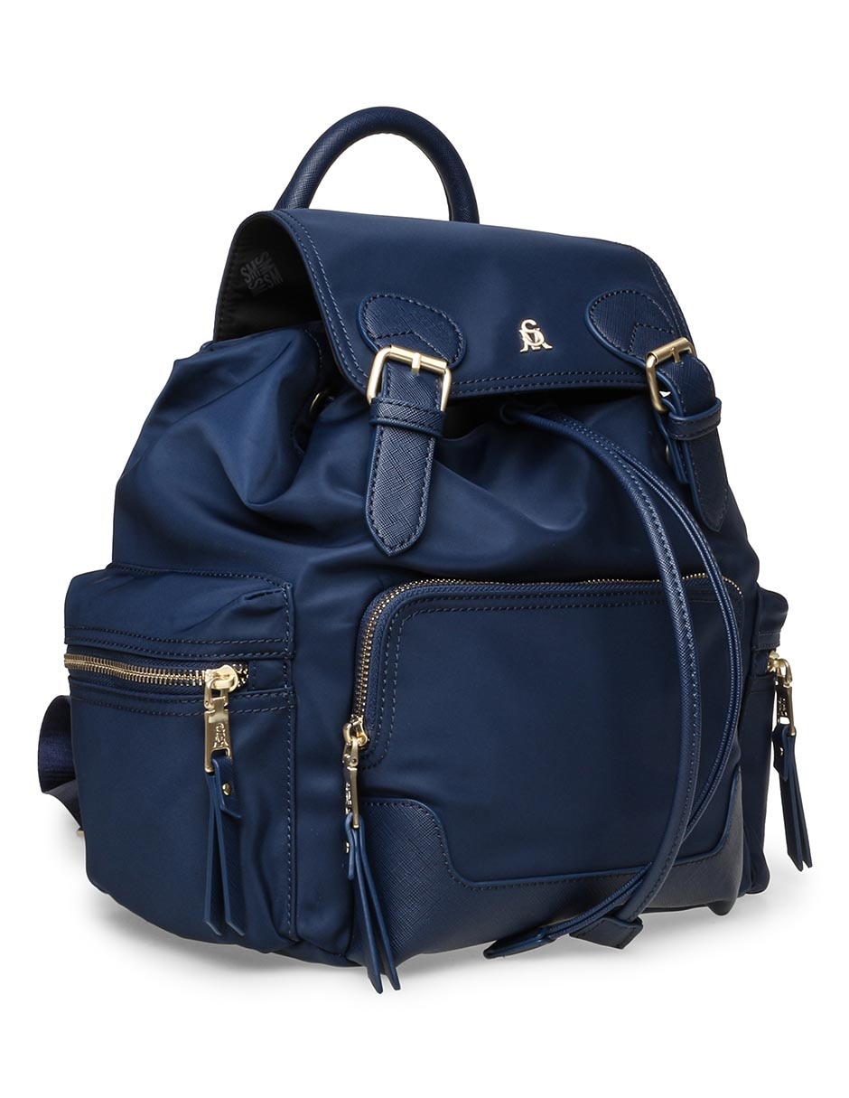 MOCHILA STEVE MADDEN MOCH, AZUL MARINO