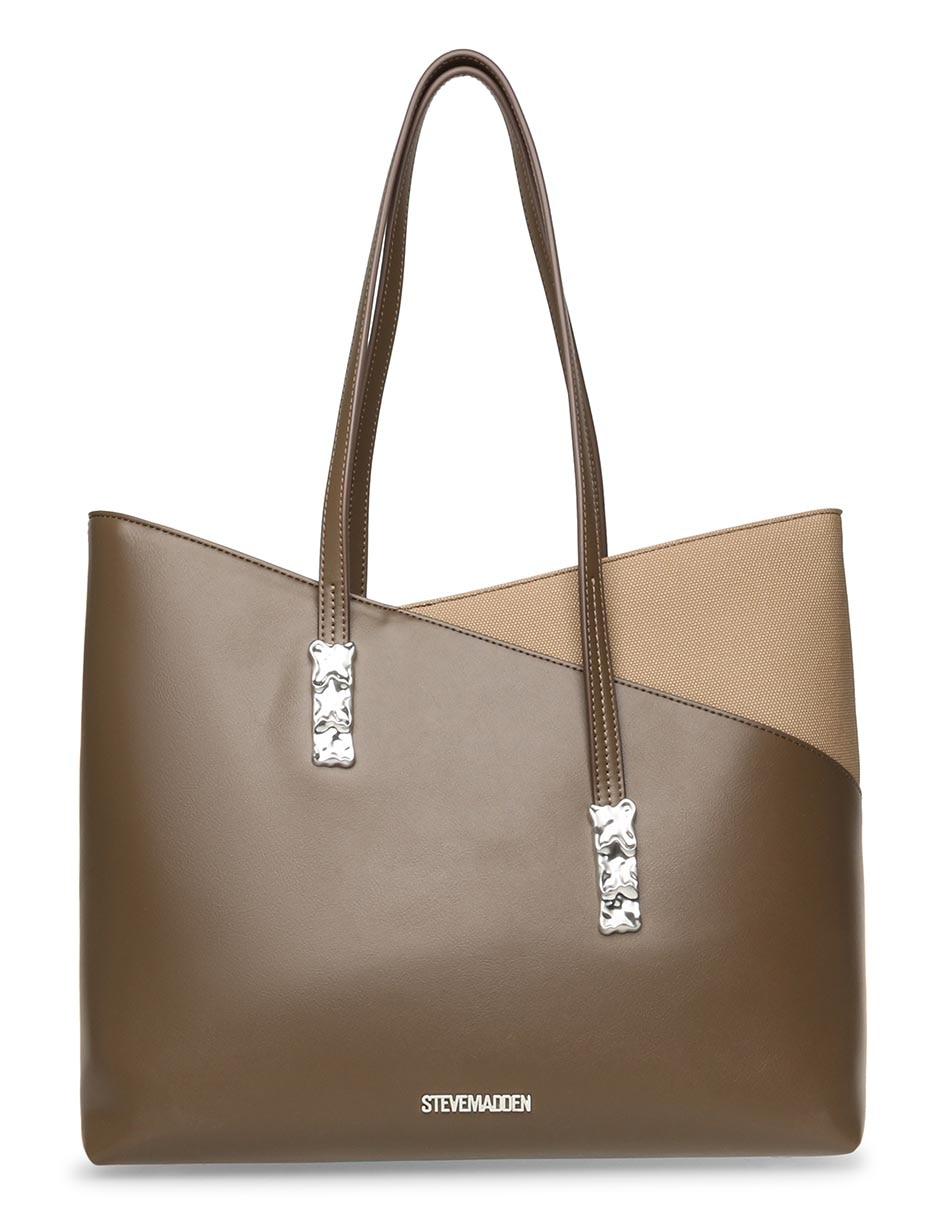 TOTE STEVE MADDEN, VERDE OLIVO
