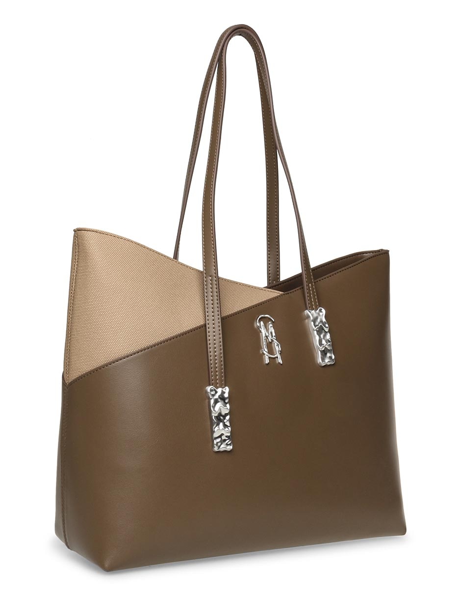 TOTE STEVE MADDEN, VERDE OLIVO