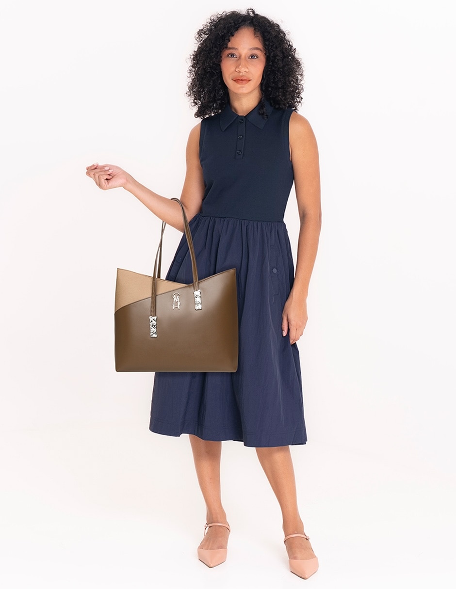 TOTE STEVE MADDEN, VERDE OLIVO