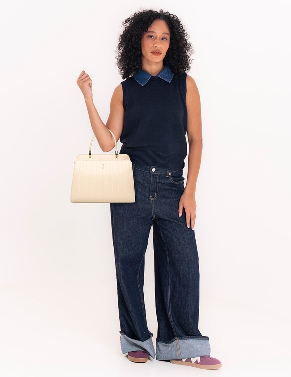 Bolsa satchel para mujer 7