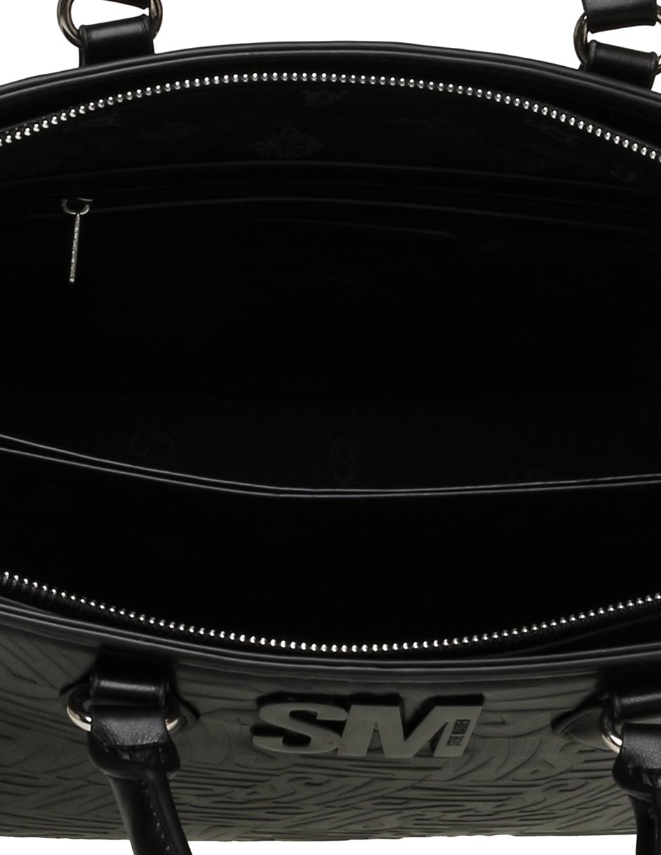 SATCHEL STEVE MADDEN, NEGRO