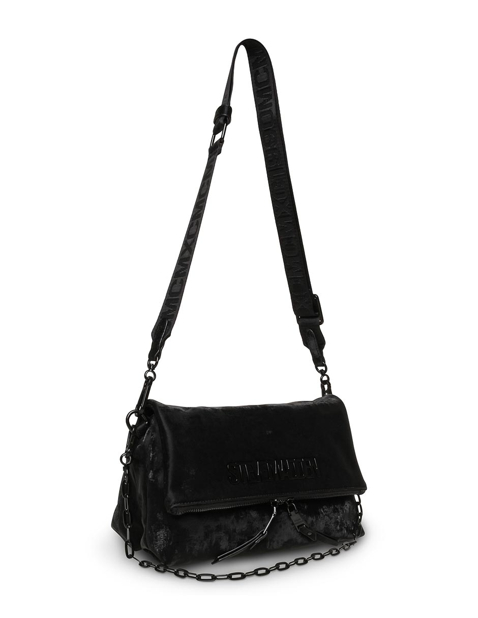 SATCHEL STEVE MADDEN, NEGRO