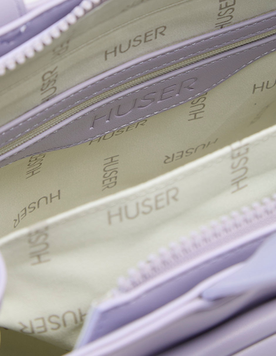 Bolsa satchel Huser para mujer