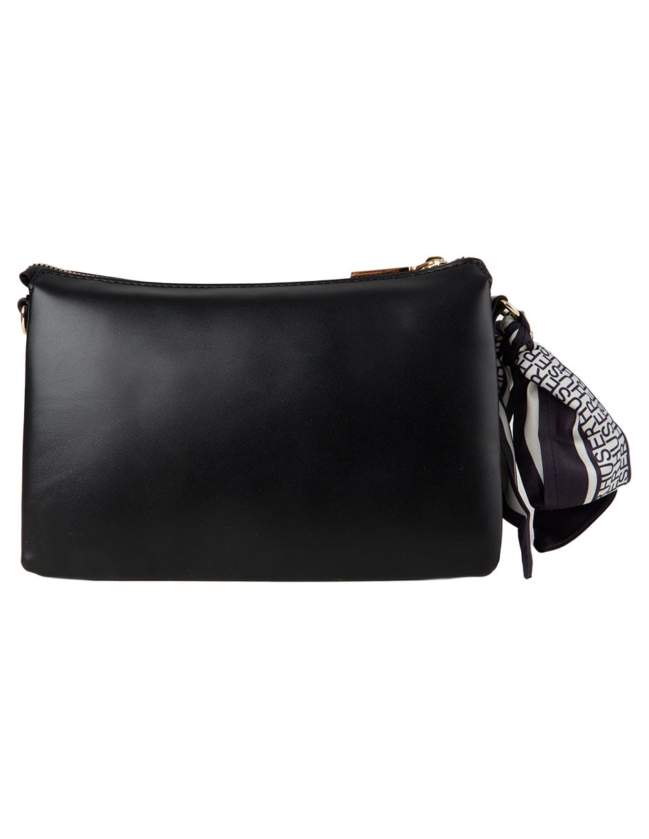 CROSSBODY HUSER, NEGRO