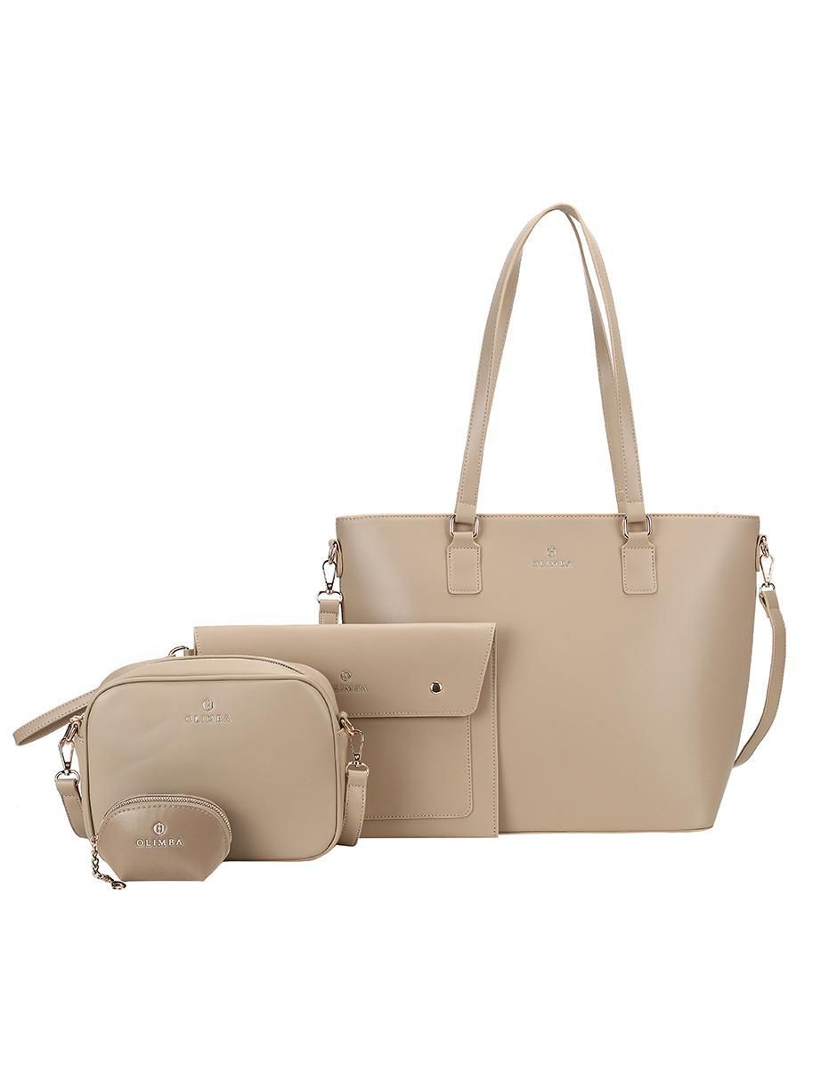"set/bolsa" tote olimba no aplica no aplica "de" sintético "para" (si aplica) mujer