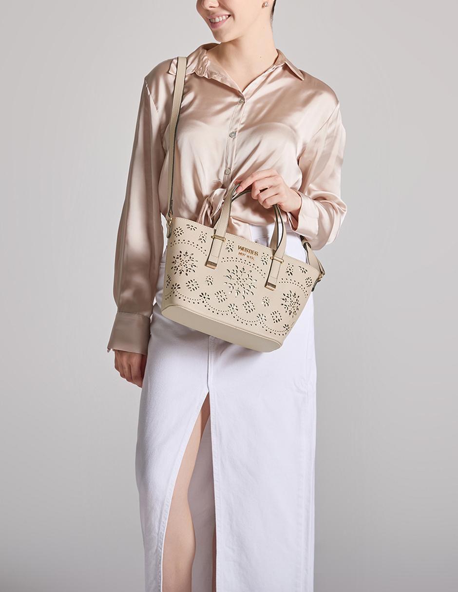 "set/bolsa" satchel westies kavya no aplica "de" sintético "para" (si aplica) mujer