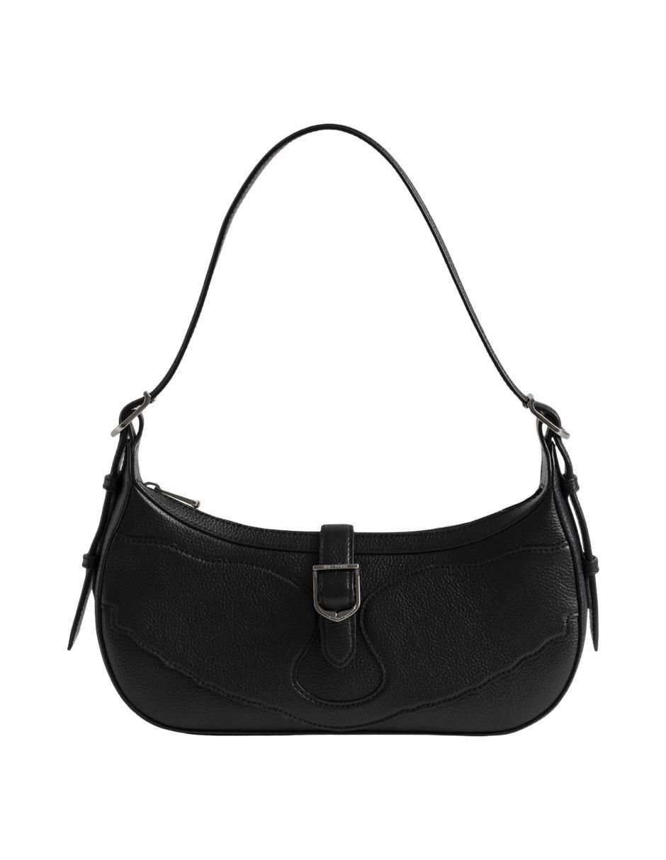 Bolsa shoulder Monnrise de cuero para mujer