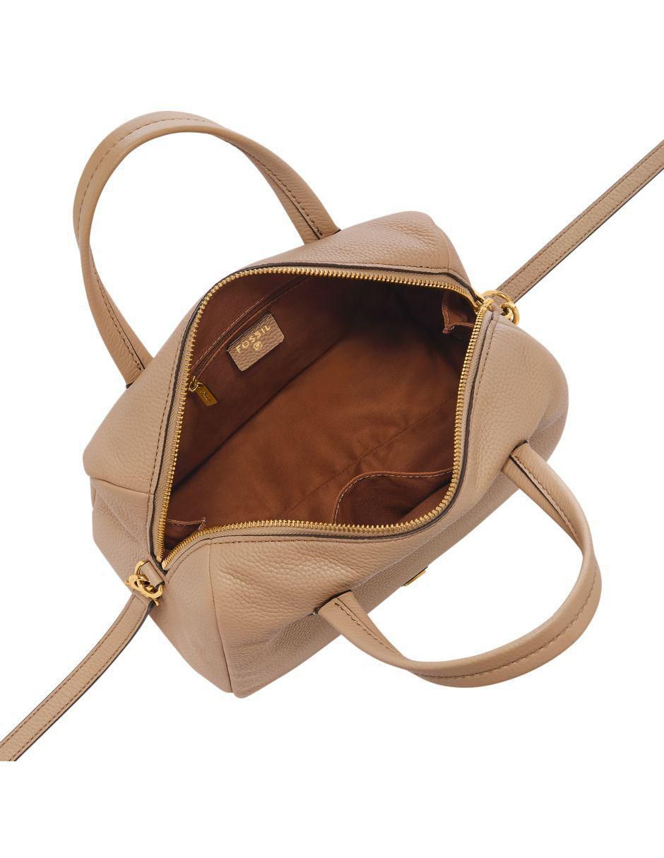 Bolsa satchel Lainey de piel para mujer 5