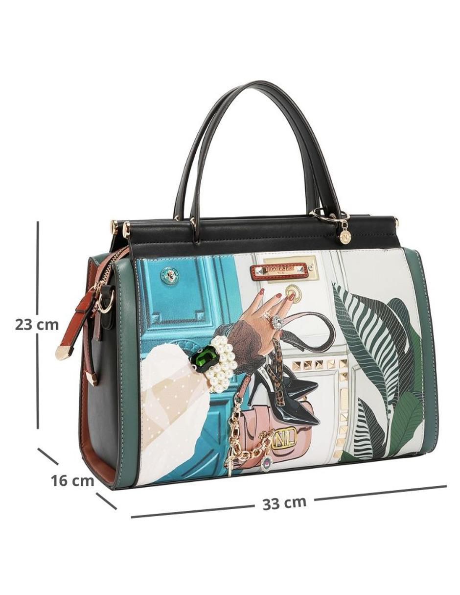 Bolsa satchel Emotion para mujer 6