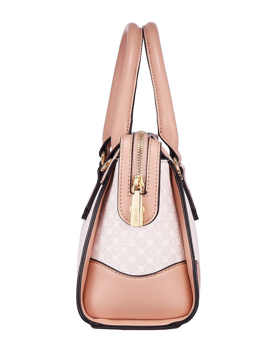 Bolsa satchel Monogram Blush para mujer 3