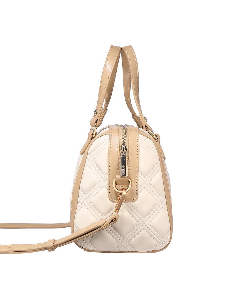 Bolsa bowler Quilted Chic para mujer 2