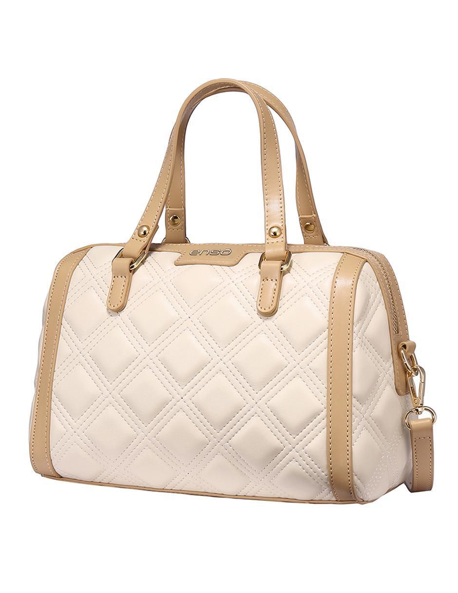 Bolsa bowler Quilted Chic para mujer 3