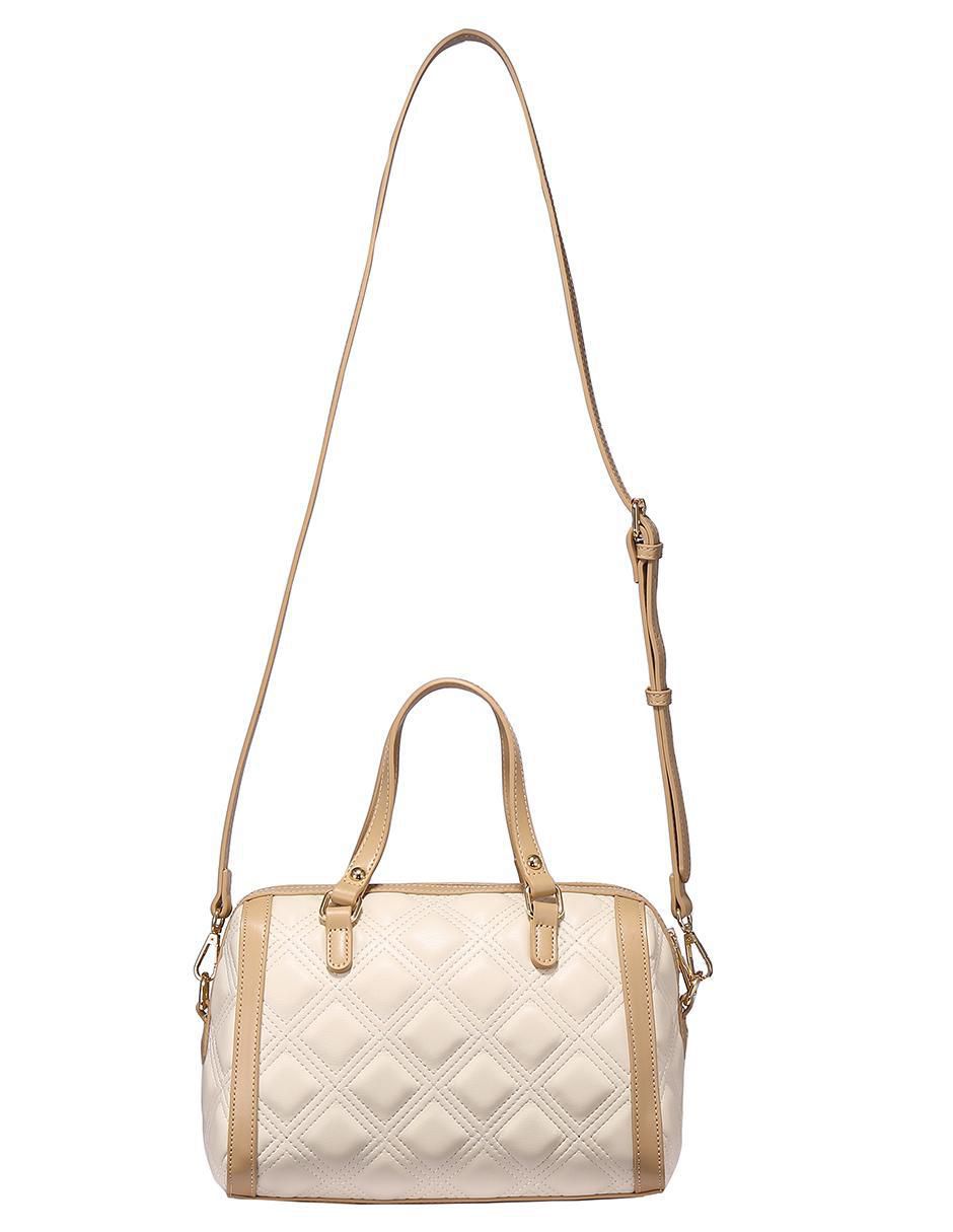 Bolsa bowler Quilted Chic para mujer 4