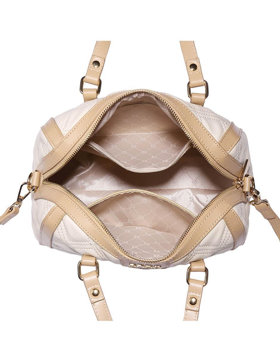 Bolsa bowler Quilted Chic para mujer 5
