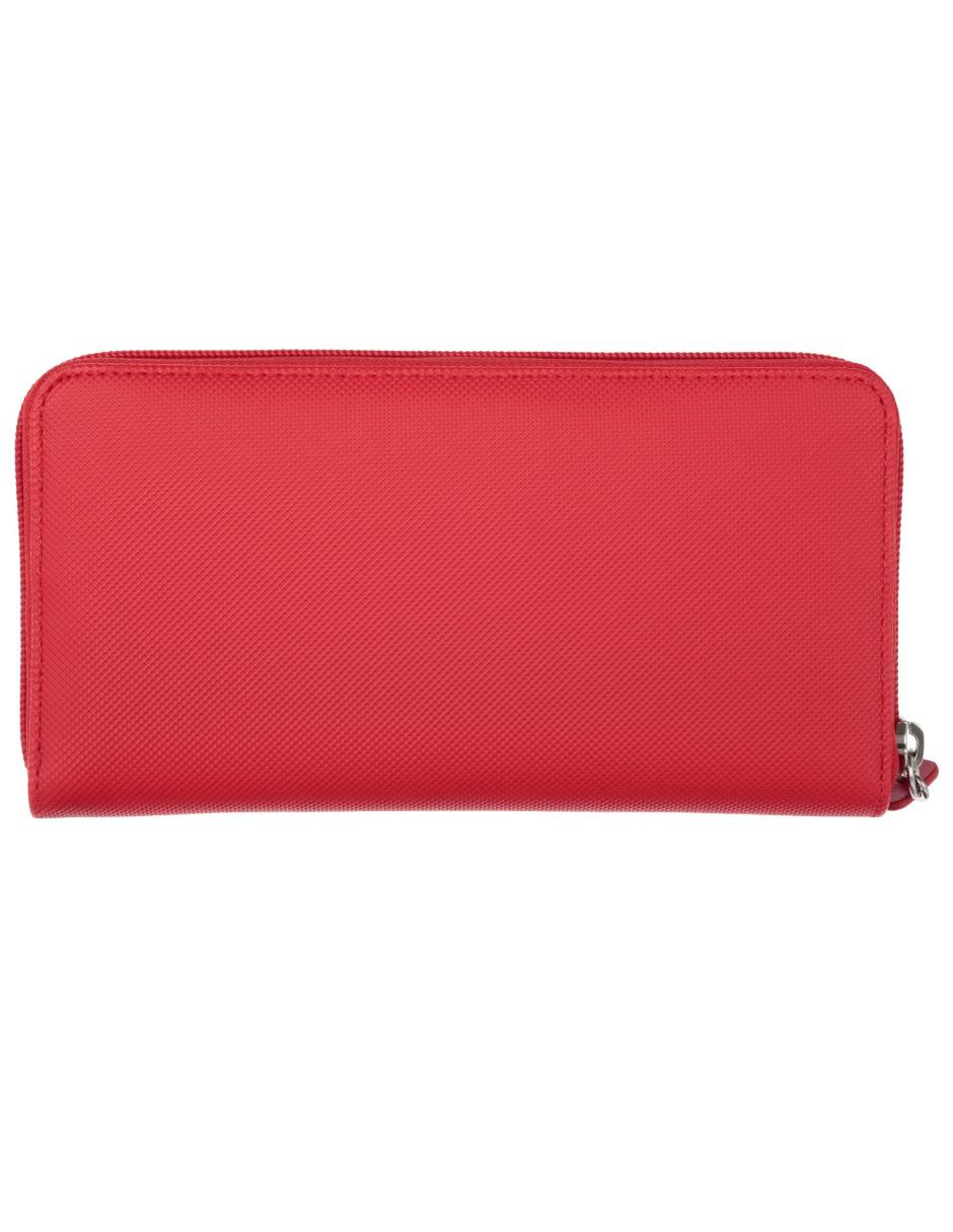 CARTERA LACOSTE CARTERA NF2900PO, ROJO