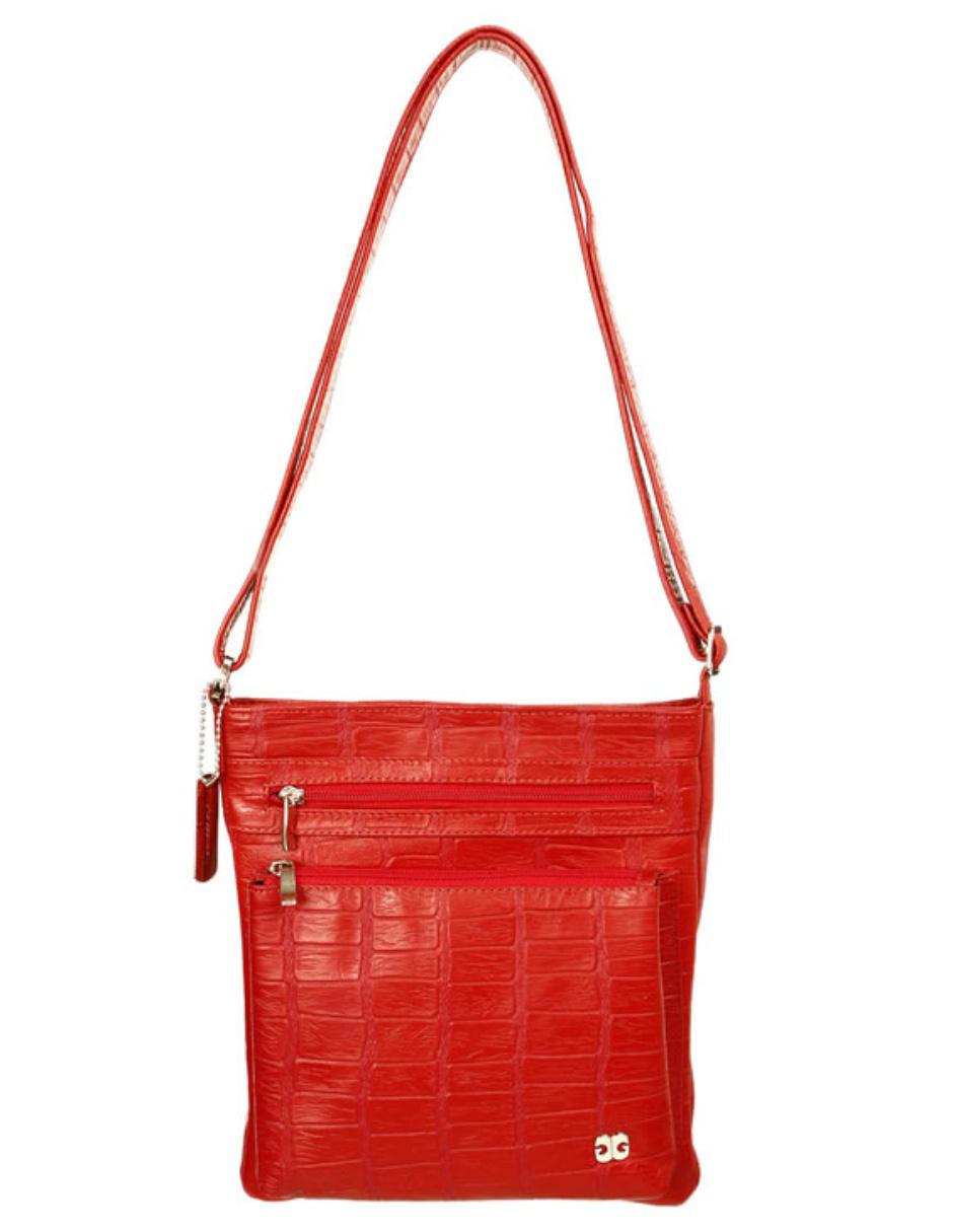 BOLSA G GOGANNI CROSSBODY 266, ROJO